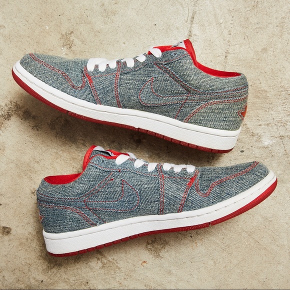 Nike Air Jordan 1 Retro Low ‘Denim’ - Picture 3 of 9